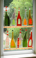 10 Bottles in a Window