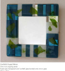 Confetti Fused Mirror